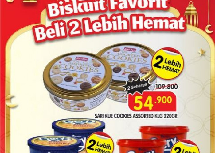 Katalog Promo Superindo Spesial Ramadhan Terbaru 8 Maret 2026, Borong Biskuit Favorit Beli 2 Lebih Hemat