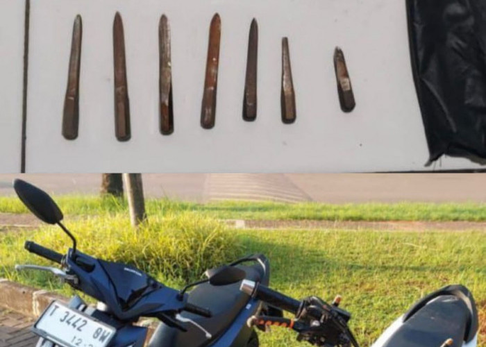 Modal Senpi Mainan, 2 Pentolan Maling Rengasdengklok Gasak Motor di Kutawaluya dan Cibuaya