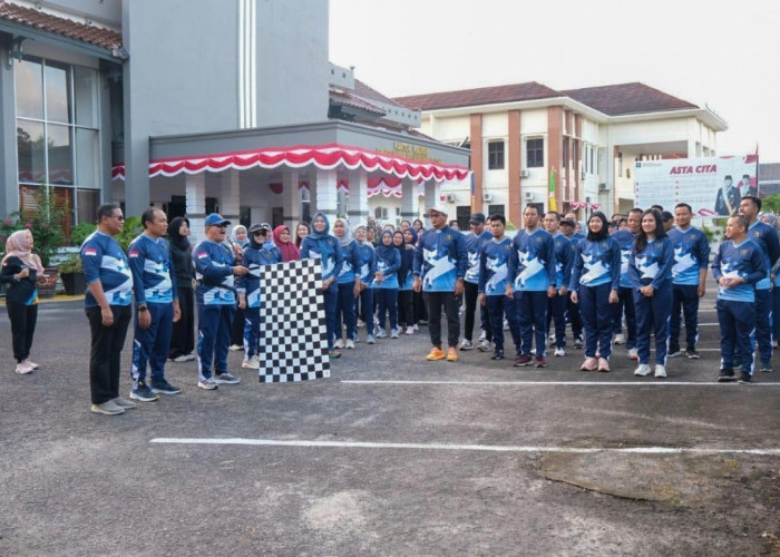 Fun Walk 3,3 KM Meriahkan HUT Pengayoman ke-80 di Jawa Barat