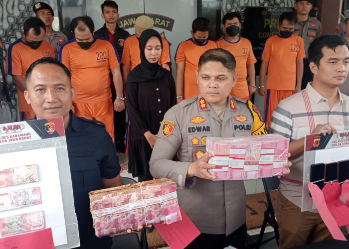 Polisi Ungkap Sindikat Penipuan Bermodus Uang Palsu di Wilayah Karawang, Enam Tersangka Diringkus