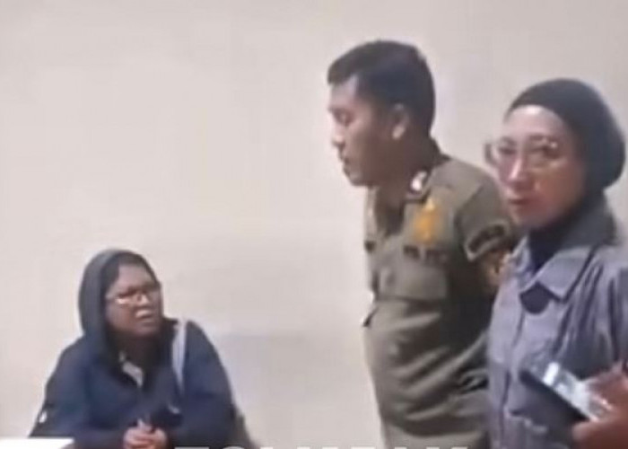 Pengen Gratisan Terus! Wanita Viral Kerap Tak Bayar Makan Akhirnya Diamankan Satpol PP, Nih Orangnya..