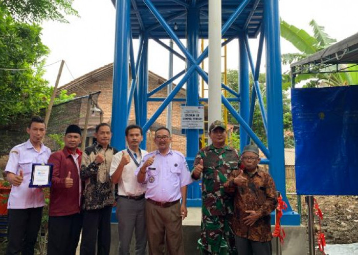 Pemdes Purwadana Secara Resmi Terima CSR Pembangunan Air Baku Domestik dari PT BMJ di Dusun III Gempol Tengah