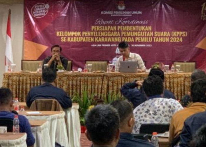 Resmi, KPU Karawang Buka Rekrutmen KPPS Pemilu 2024 Pada 11 Desember Mendatang