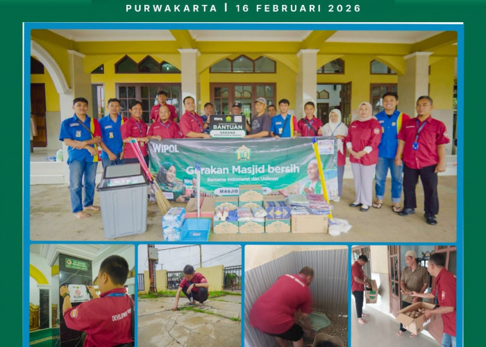 Sambut Ramadan, Indomaret dan Wipol Kembali Gelar Gerakan Masjid Bersih 2026