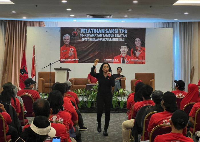 Patok Kemenangan Pemilu 2024, PDIP Kabupaten Bekasi Latih Para Saksi TPS