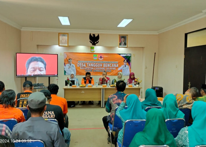 Kecamatan Cikarang Selatan Sosialisasikan Pencegahan Bencana ke Masyarakat 