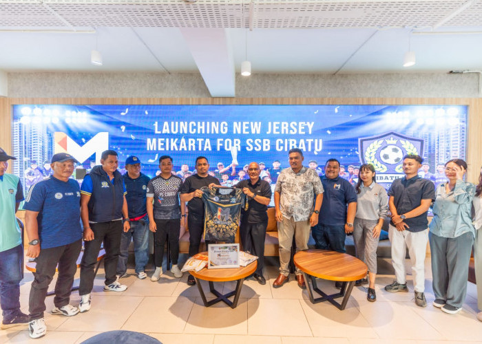 Jelang Piala Soeratin di Jawa Barat, SSB Cibatu U-13 Launching New Jersey Meikarta 