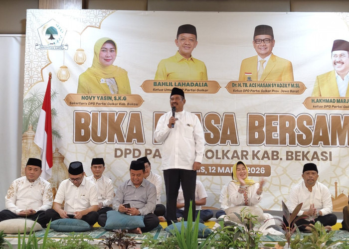 Pesan Akhmad Marjuki di Acara Bukber: Kader Golkar Harus Hadir di Tengah Masyarakat