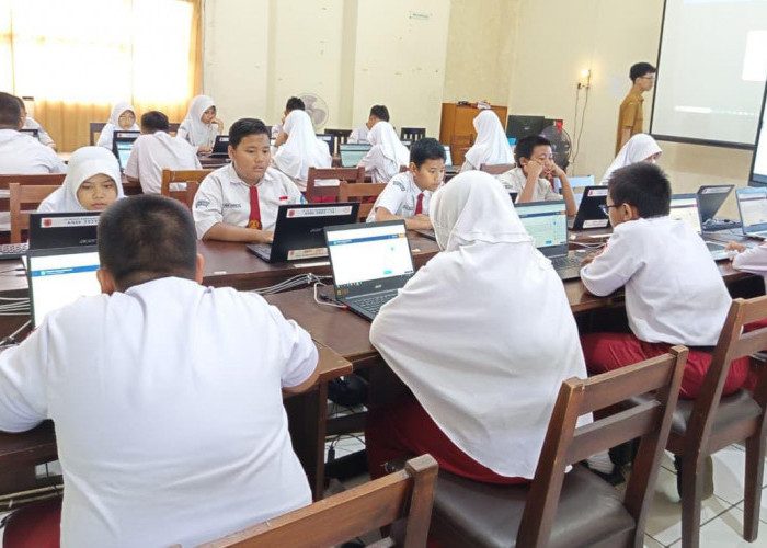 Diikuti 235 Siswa, SDN Karawang Kulon II Gelar Simulasi TKA