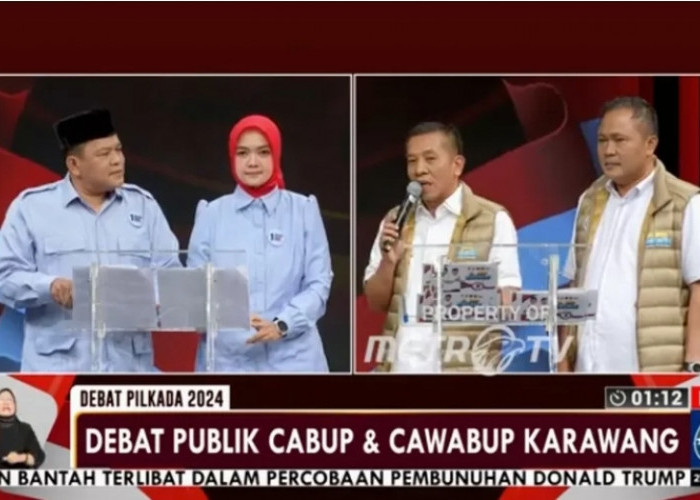 Cabup Karawang Acep Jamhuri Gugup Ditanya Cara Mewujudkan Pemerintahan Bersih dan Bebas dari Korupsi