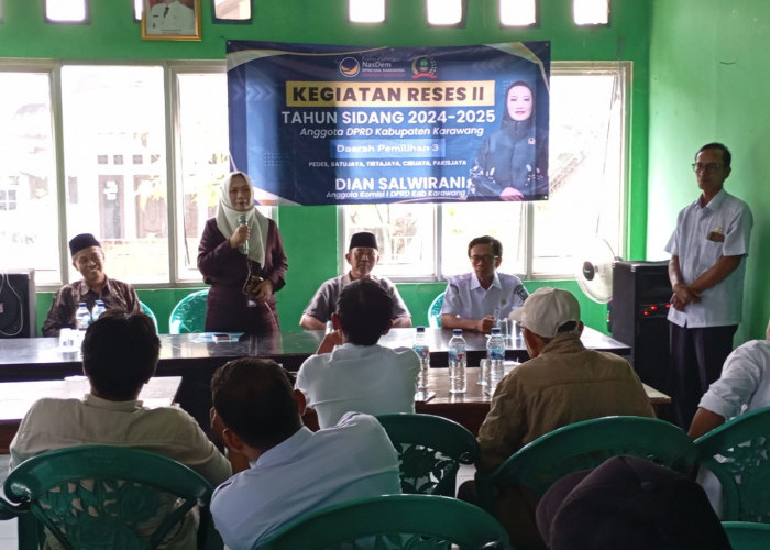 Anggota DPRD Karawang Dian Salwirani Gelar Reses di Desa Telukbango Serap Aspirasi Warga