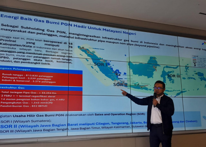 PGN SOR II Perkuat Peran Strategis Pelayanan Gas Bumi di Jawa Bagian Barat