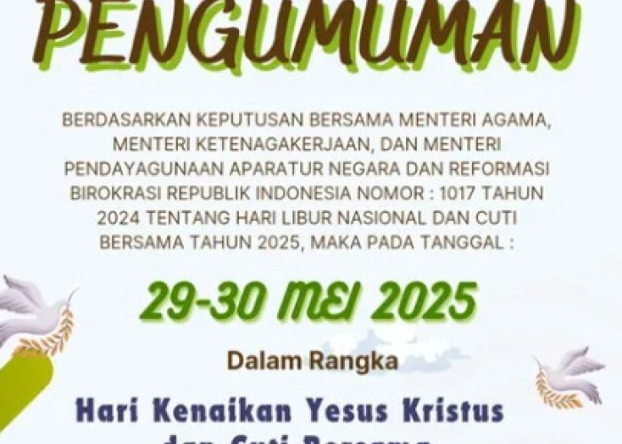 Pelayanan Bapenda Karawang Libur 29–30 Mei 2025, Kembali Buka 2 Juni