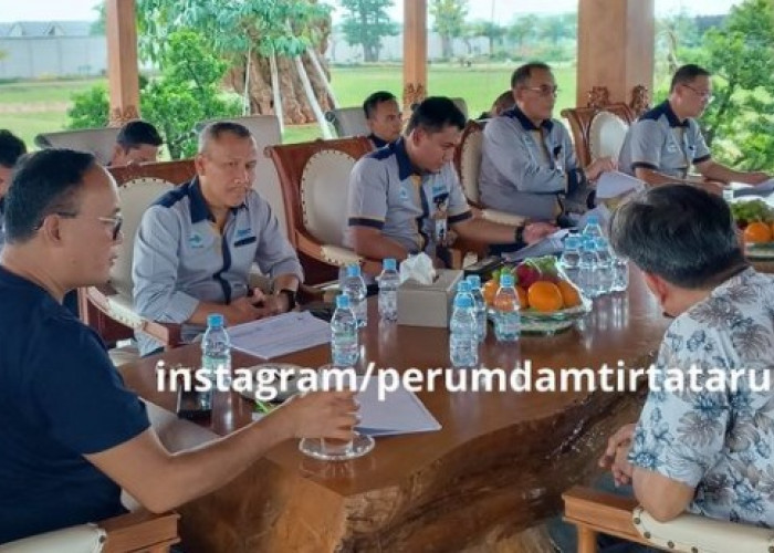 Pengembangan SPAM, PERUMDAM Tirta Tarum Karawang Gelar Pra Studi Kelayakan dengan Konsultan   