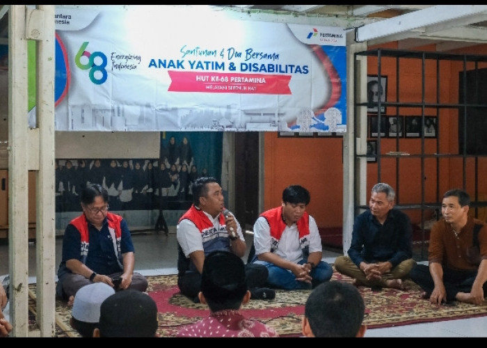 Peringati HUT ke-68, Pertamina RJBB Gelar Santunan dan Doa Bersama dengan Ratusan Anak Yatim & Disabilitas 