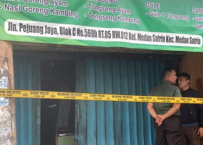 Pedagang Sate di Bekasi Ternyata Dibunuh Anak Sendiri Seorang Prajurit TNI, Ini Kronologinya