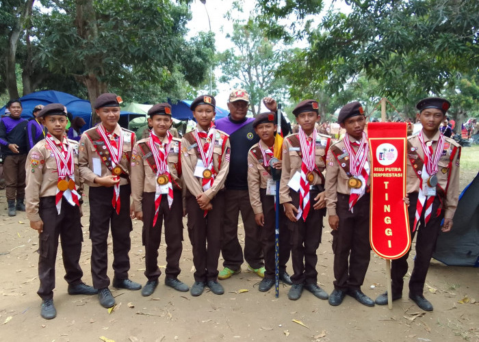 Selamat, Kecamatan Tempuran Juara Satu Lomba Tingkat III Kwarcab Karawang