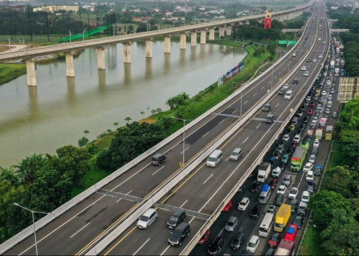 Mobilitas Kendaraan di Ruas Tol MBZ Tetap Tinggi Selama Libur Panjang