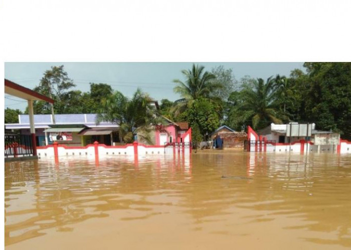 Dampak Banjir Kian Meluas, Puluhan Sekolah di Muratara Terendam Banjir, Ini Daftarnya...