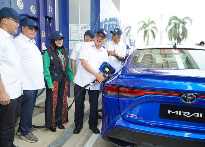 Toyota Luncurkan Stasiun Pengisian Bahan Bakar Hidrogen di Karawang 