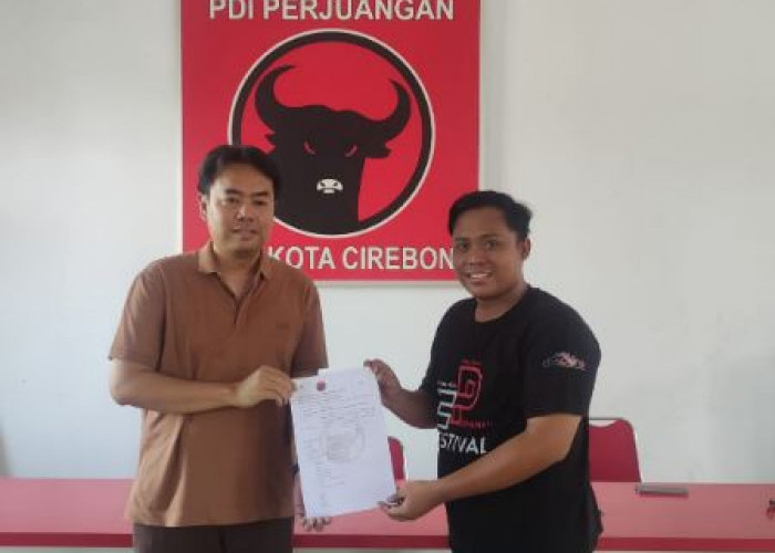 Pilwalkot 2024, Dirut KBE Resmi Daftar Calon Walikota Cirebon dari PDI Perjuangan