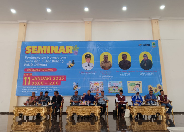 Forum Komunikasi Ormit Karawang Gelar Seminar Peningkatan Kompetensi Guru dan Tutor Bidang PAUD Dikmas