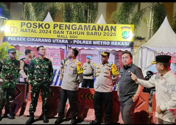 Perayaan Tahun Baru 2025 di Kabupaten Bekasi Aman dan Kondusif