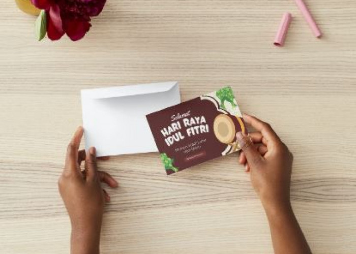 Download Gratis! 30+ Kartu Ucapan Idul Fitri 1447 H Terbaru, Cocok untuk Pelengkap Hampers