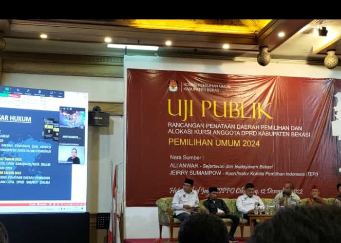 Untuk Para Caleg di Kabupaten Bekasi, KPU Tetapkan 55 Kursi dan Siapkan 3 Rancangan Dapil 