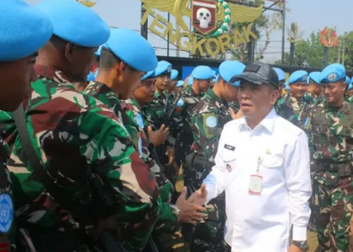 Bupati Aep Lepas 287 Prajurit Yonif 305 Tengkorak untuk Misi Perdamaian di Afrika Selatan