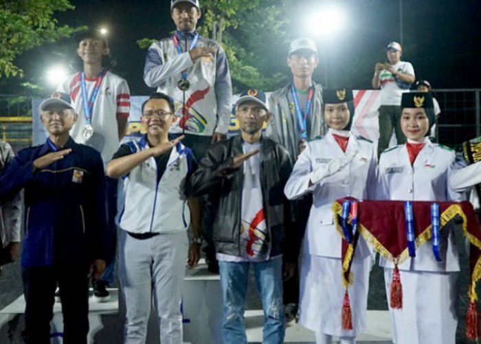 Sembilan Medali Emas, Tuan Rumah Skateboard Sepatu Roda Kabupaten Bekasi Kunci Gelar Juara Umum Porprov
