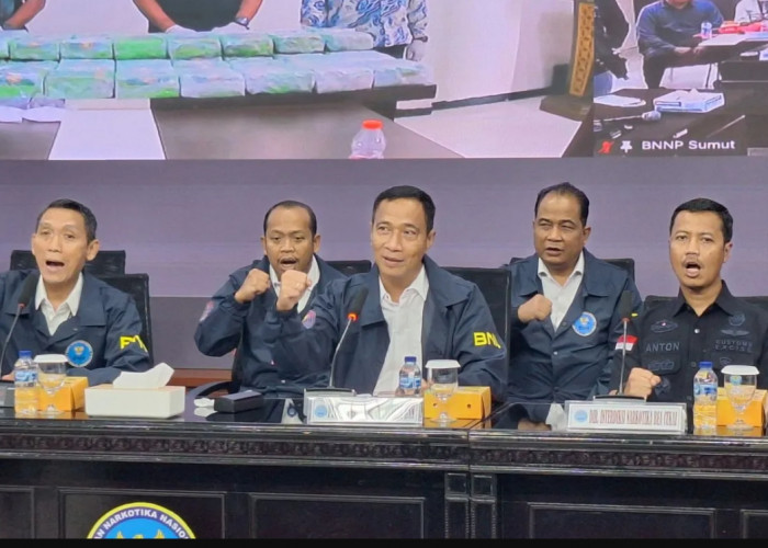 BNN Bongkar Jaringan Narkoba, Sita 360 Kilogram Sabu dan Ganja