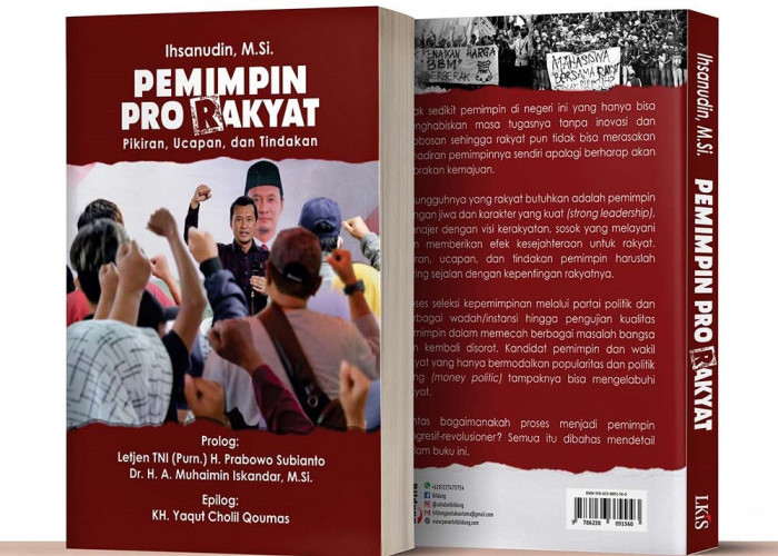 Catatan Prabowo Subianto, Anies Baswedan dan Ridwan Kamil atas Buku PEMIMPIN PRO RAKYAT Ihsanudin 