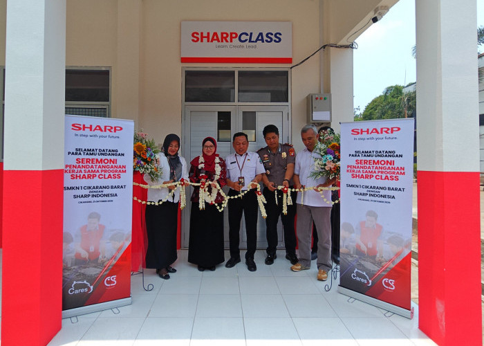PT Sharp Electronics Indonesia Gembleng 25 Siswa SMK di Kabupaten Bekasi Siapkan Teknisi Siap Kerja