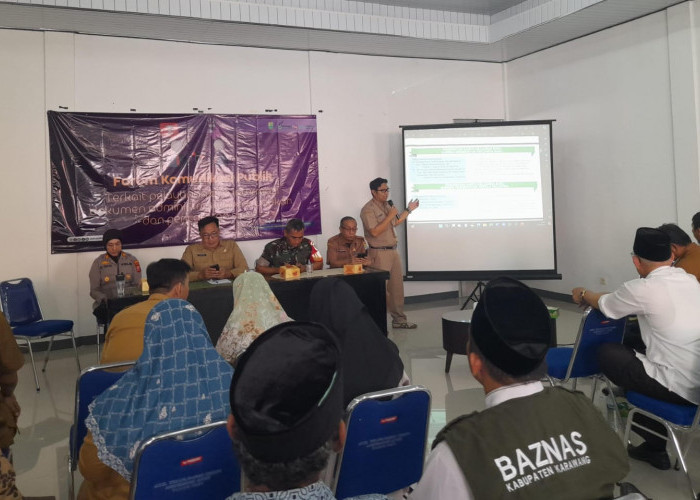 Disdukcapil Karawang Gelar Forum Komunikasi Publik dalam Kegiatan Minggon di Kantor Kecamatan Telukjambe Timur