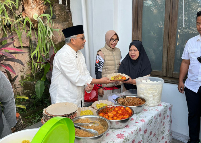 Sarapan Bareng Cagub Jabar Ahmad Syaikhu, Warga Cianjur Ngaku Gugup dan Bangga