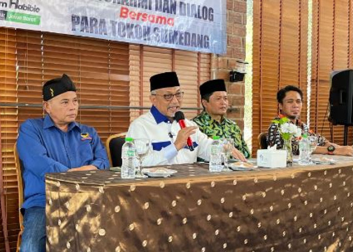 Cagub Jabar Ahmad Syaikhu Gelar Diskusi dengan Tokoh Pemuda dan Mahasiswa Sumedang