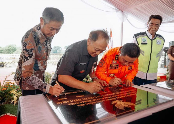 Pemkab Karawang, Pemkab Bekasi dan PT. Pembangunan Deltamas Sepakati Akses Jalan ke Stasiun Kereta Cepat