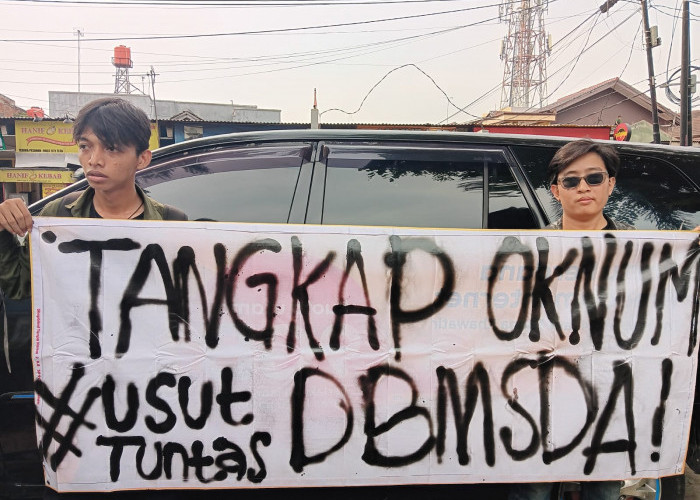 Soroti Pengadaan Pompa Air, APPB Gelar Aksi di Depan DBMSDA Kota Bekasi