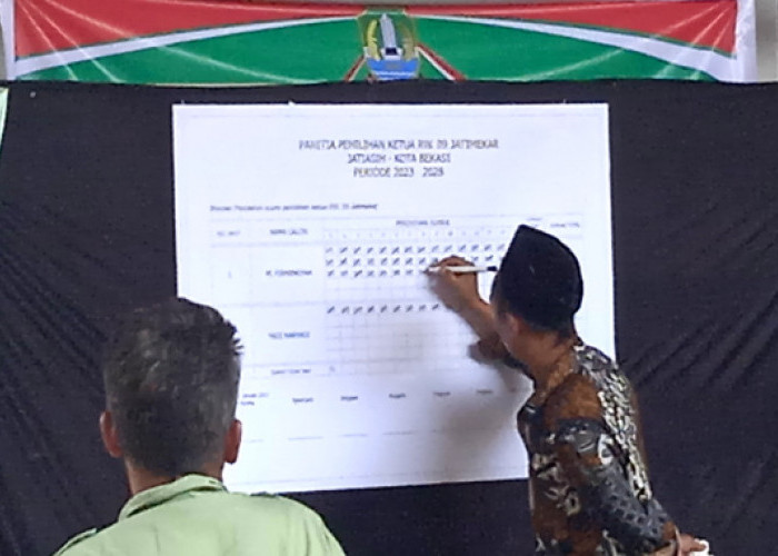 Ketua RW 09 Petahana di Jatimekar Akhirnya Menang Telak, Ini Jumlah Suaranya