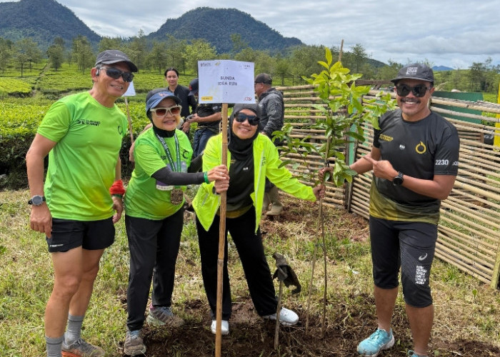 PTPN I Tanam 1.000 Pohon di Ajang Walini Cross Country