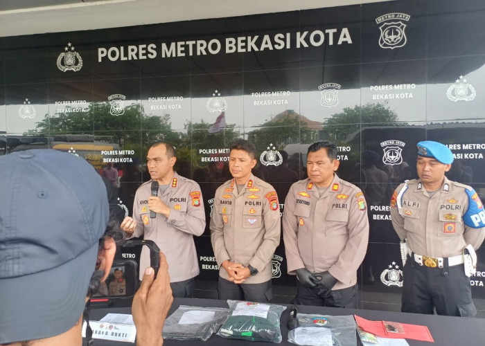 Marak Begal Airsoft Gun, Polres Metro Bekasi Kota Ringkus 11 Pelaku! Cek Modusnya