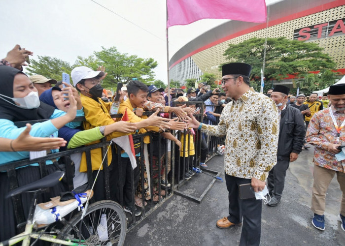 Hadiri Muktamar Muhammadiyah, Kang Emil Pastikan Jabar Selalu Mendukung Islam Berkemajuan