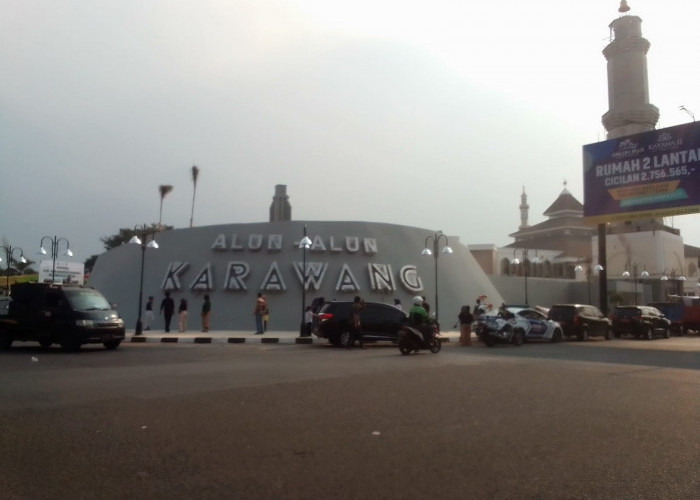 Nikmati Hari Libur di  Alun-alun Karawang: Nongkrong Seru Sambil Kulineran 