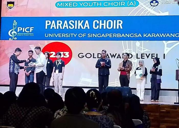 Parasika (Unsika) Raih Gold Award di Penabur International Choir Festival 2024