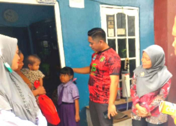 Puluhan Anak Stunting di Harapan Mulya Dapat Bantuan