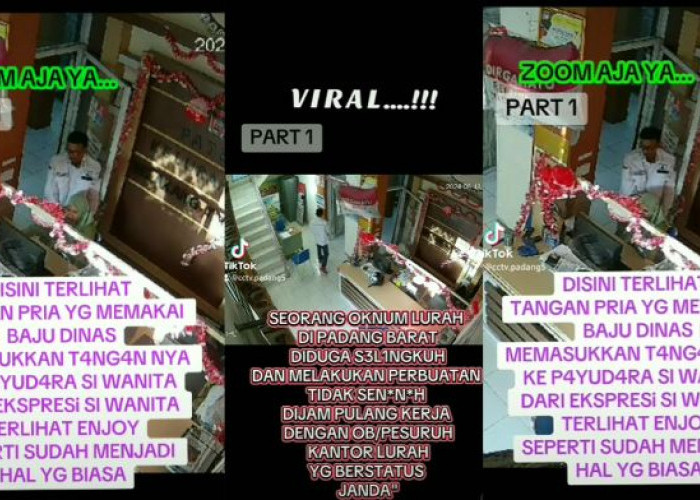 Viral Lurah di Padang Diduga Mesum ke Staf Terekam CCTV, Langsung Dinonaktifkan