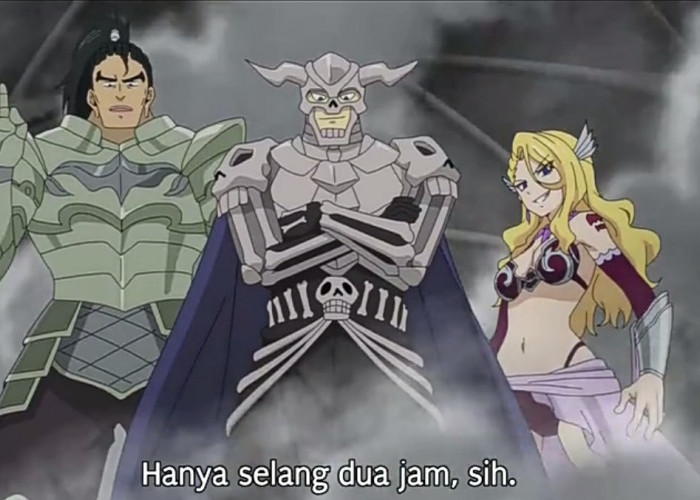 Nonton Fairy Tail: 100-nen Quest Episode 3 Sub Indo : Pedang, Armor, dan Abu