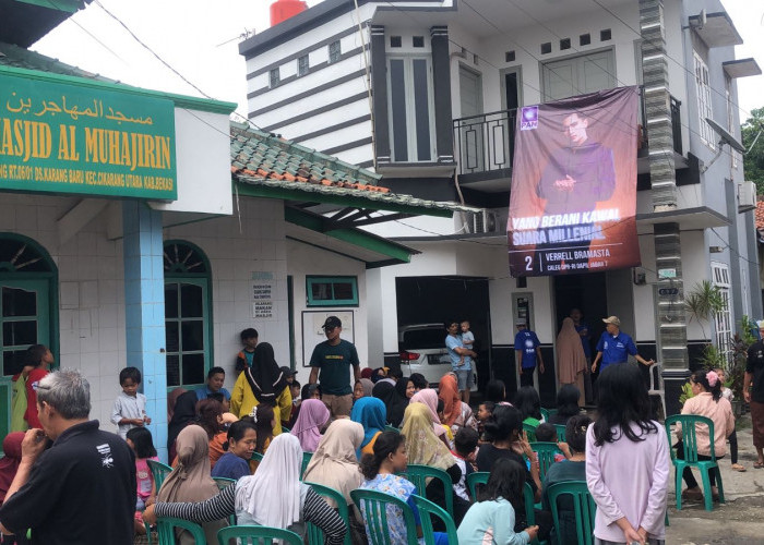 Verrell Bramasta Caleg DPR-RI Kalangan Artis Disinyalir Berkampanye di Masjid 