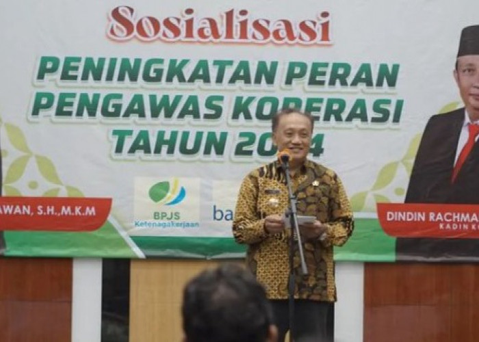 Pjs Bupati Karawang Apresiasi Sosialisasi Peningkatan Peran Pengawas Koperasi Tahun 2024